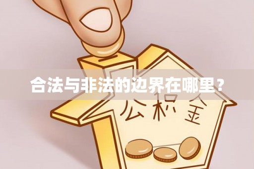 白碱滩合法与非法的边界在哪里？
