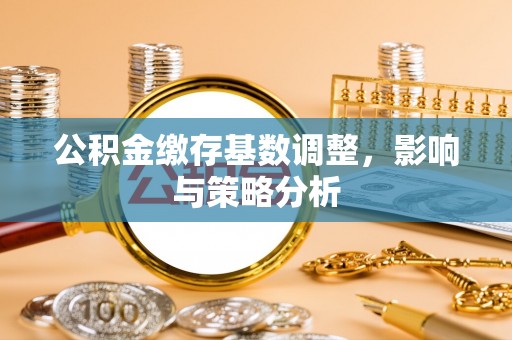 白碱滩公积金缴存基数调整，影响与策略分析