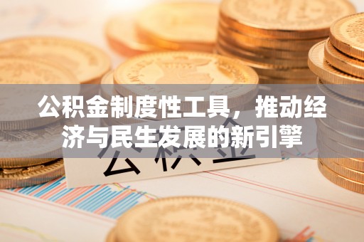 白碱滩公积金制度性工具，推动经济与民生发展的新引擎