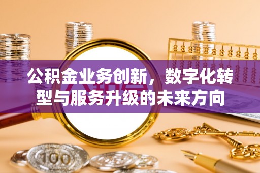 白碱滩公积金业务创新，数字化转型与服务升级的未来方向