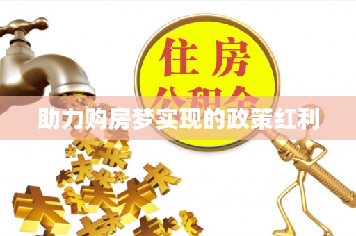 白碱滩助力购房梦实现的政策红利