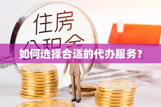 白碱滩如何选择合适的代办服务？