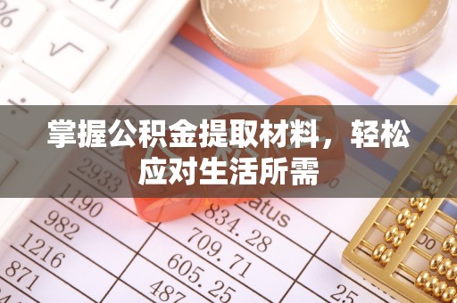 白碱滩掌握公积金提取材料，轻松应对生活所需