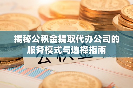 白碱滩揭秘公积金提取代办公司的服务模式与选择指南